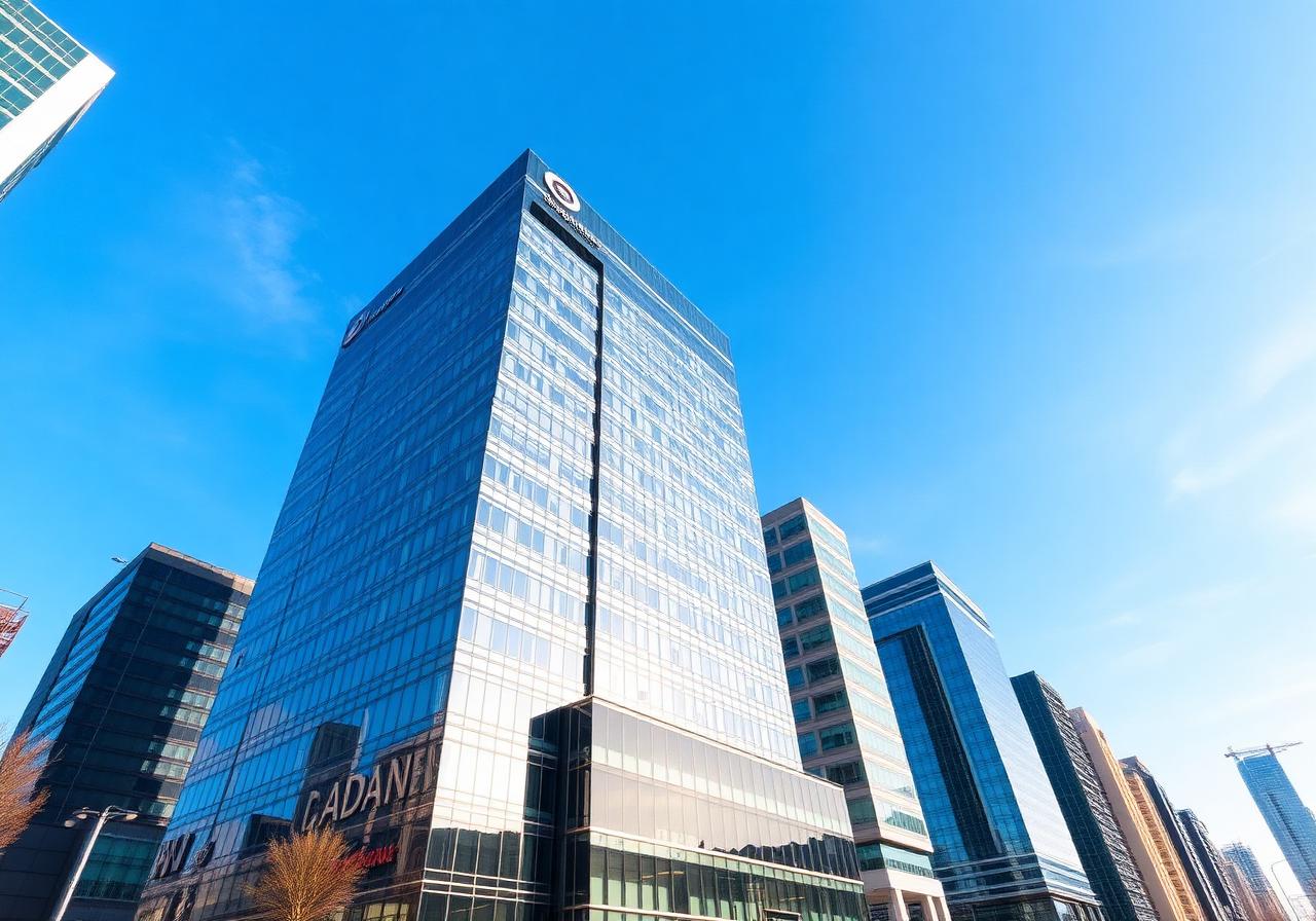 Commercial tower in Dubai